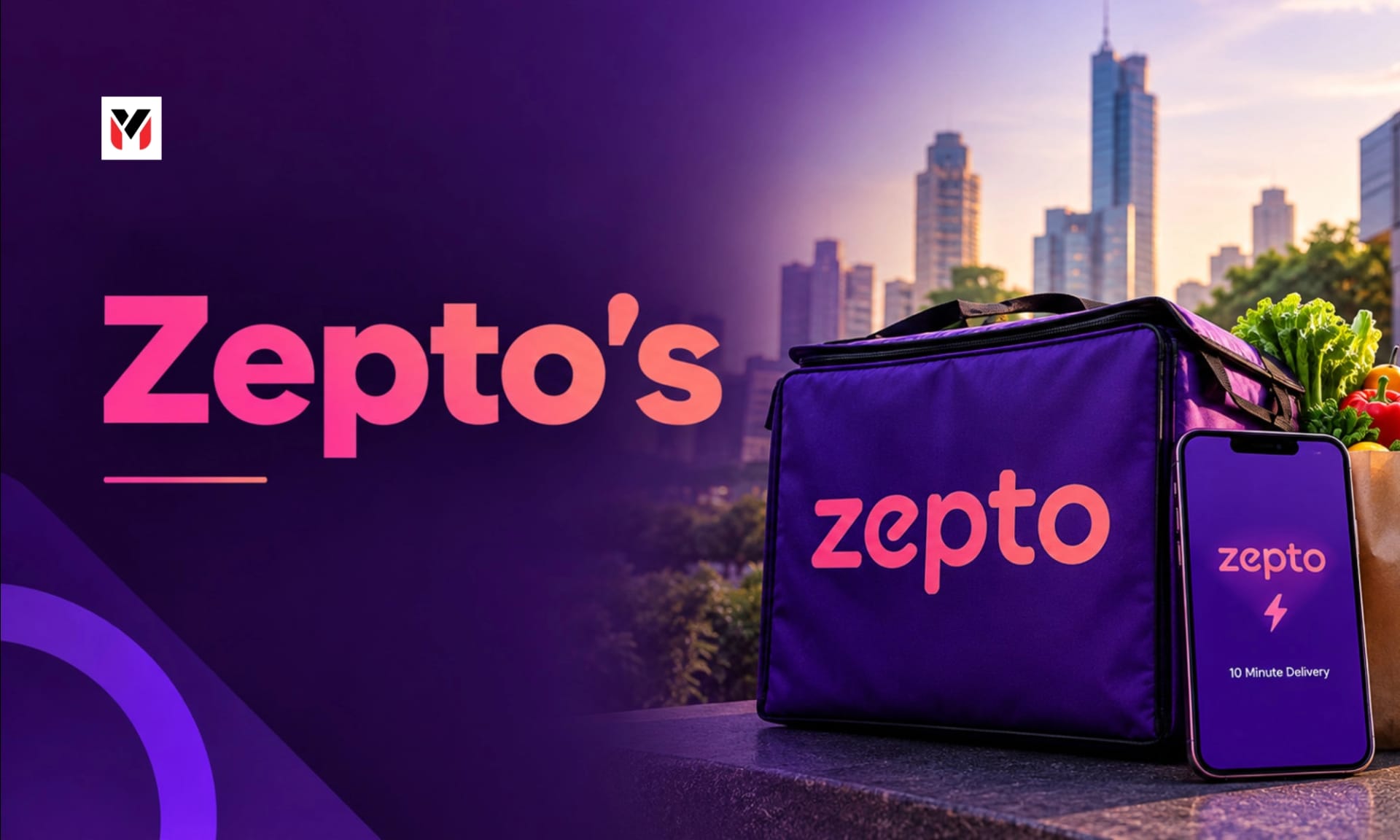 Zepto FY26 quick commerce economics case study illustration
