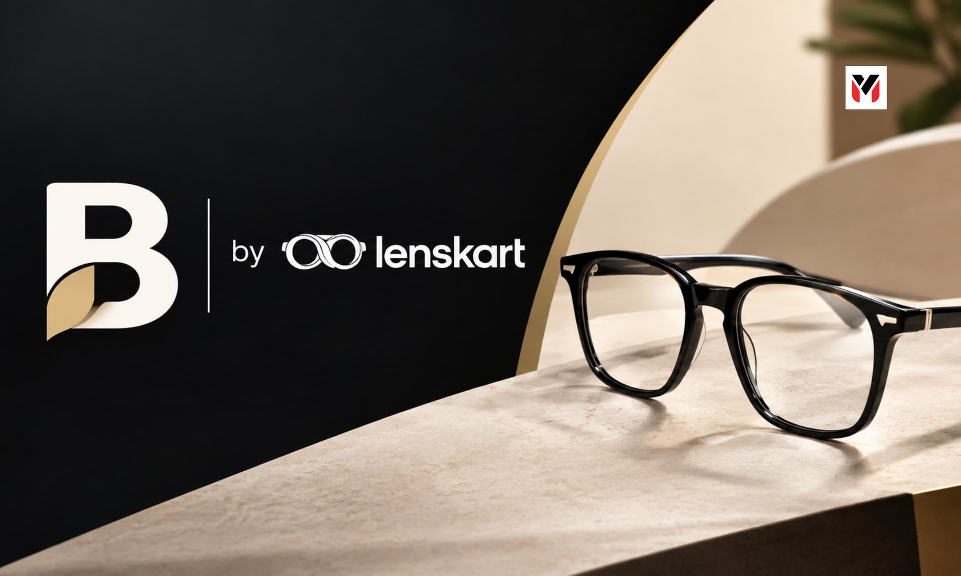 A pair of smart glasses in front of a map dotted with store locations